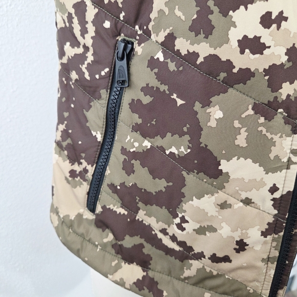 The North Face women's Tamburello packable puffer Vest Digital Camo Small NO ZIP - Picture 6 of 10